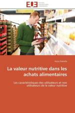 La Valeur Nutritive Dans Les Achats Alimentaires af Oubella-A