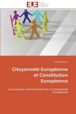 Citoyennet Europ enne Et Constitution Europ enne af Lamloum-I