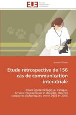 Etude R trospective de 156 Cas de Communication Interatriale af CHARLES-V