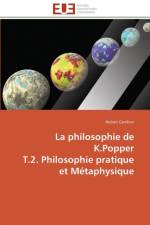 La philosophie de k.popper t.2. philosophie pratique et metaphysique af Cambier-H