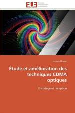 tude Et Am lioration Des Techniques Cdma Optiques af Mrabet-H