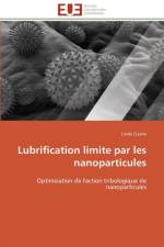 Lubrification Limite Par Les Nanoparticules af Cizaire-L