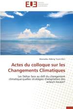 Actes Du Colloque Sur Les Changements Climatiques af Toure-M