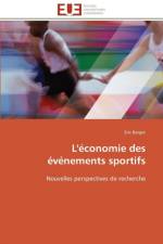 L'economie des evenements sportifs af Barget-E