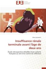Insuffisance R nale Terminale Avant l' ge de Deux ANS af Lanzarotti-N