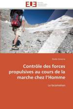 Contr le Des Forces Propulsives Au Cours de la Marche Chez L Homme af Varraine-E