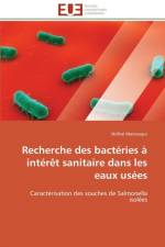 Recherche Des Bact ries Int r t Sanitaire Dans Les Eaux Us es af Marzougui-N