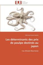 Les determinants des prix de poulpe destines au japon af Haidala-M