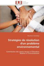 Strategies de resolution d'un probleme environnemental af Sawadogo-M