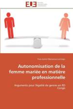 Autonomisation de la femme mariee en matiere professionnelle af Lumingu-Y