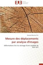 Mesure Des D placements Par Analyse d'Images af Pitti-R