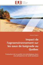 Impact de l'agroenvironnement sur les eaux de baignade au quebec af Turgeon-P