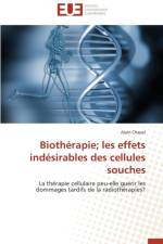 Biotherapie les effets indesirables des cellules souches af Chapel-A