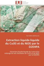 Extraction Liquide-Liquide Du Cu(ii) Et Du Ni(ii) Par Le D2ehpa af Belkhouche-N
