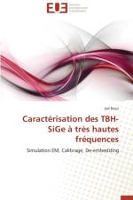 Caract risation Des Tbh-Sige Tr s Hautes Fr quences af Bazzi-J