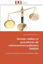 Suretes reelles et procedures de redressement judiciaire ohada af Fotsi-J