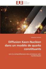 Diffusion kaon-nucleon dans un modele de quarks constituants af Lemaire-S
