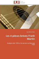 Les 4 Pi ces Br ves Frank Martin af Pelet-J