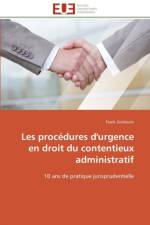 Les Proc dures d'Urgence En Droit Du Contentieux Administratif af Zerdoumi-F