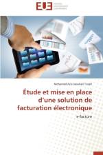 tude Et Mise En Place D Une Solution de Facturation lectronique af Jaouhari Tissafi-M
