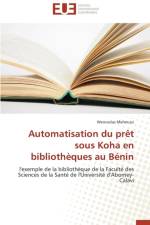 Automatisation Du Pr t Sous Koha En Biblioth ques Au B nin af Mahoussi-W