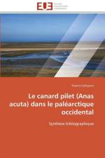 Le Canard Pilet (Anas Acuta) Dans Le Pal arctique Occidental af Collignon-F