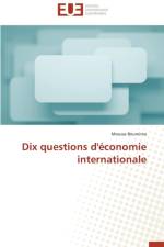 Dix Questions d' conomie Internationale af Boureima-M