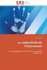 La Subjectivit de l'Intervenant af Ory-C