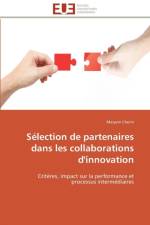 Selection de partenaires dans les collaborations d'innovation af Cherni-M