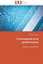 L'immateriel et la performance af Benali-A