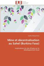 Mine Et D centralisation Au Sahel (Burkina Faso) af Dicko-S