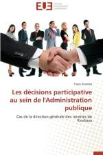 Les decisions participative au sein de l'administration publique af Intamba-T