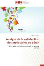 Analyse de la satisfaction des justiciables au benin af Alidou-S