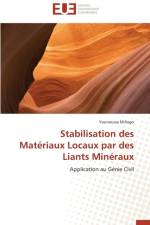 Stabilisation des materiaux locaux par des liants mineraux af Millogo-Y