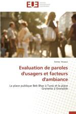 Evaluation de Paroles d'Usagers Et Facteurs d'Ambiance af Hizaoui-F