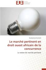 March Pertinent En Droit Ouest Africain de la Concurrence af Soumare-S