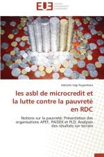 Les asbl de microcredit et la lutte contre la pauvrete en rdc af Rugambwa-A