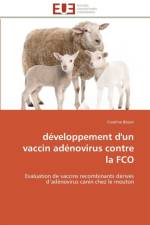 D veloppement d'Un Vaccin Ad novirus Contre La FCO af Bouet-C