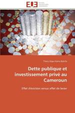 Dette publique et investissement prive au cameroun af Kame
