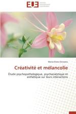 Creativite et melancolie af Osiceanu-M