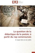 Question de la Didactique de la Po sie af Longla-P