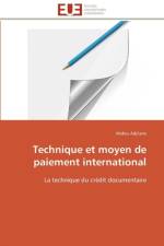 Technique Et Moyen de Paiement International af Adjilane-A