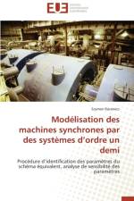 Mod lisation Des Machines Synchrones Par Des Syst mes D Ordre Un Demi af Racewicz-S