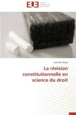 R vision Constitutionnelle En Science Du Droit af Muya-J