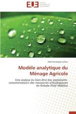Mod le Analytique Du M nage Agricole af Lufutu-A