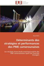 D terminants Des Strat gies Et Performances Des Pme Camerounaises af Bello-P