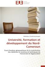 Universit , Formation Et D veloppement Du Nord-Cameroun af Chindji-Kenmeugne-M
