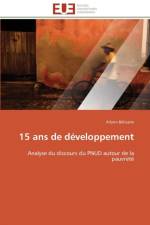 15 ANS de D veloppement af Belizaire-A