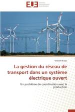Gestion Du R seau de Transport Dans Un Syst me lectrique Ouvert af Rious-V
