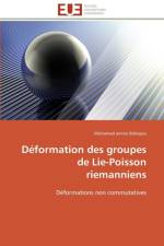 D formation Des Groupes de Lie-Poisson Riemanniens af Bahayou-M